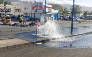 Fontaine géante à Deux Canons