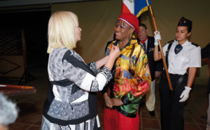 Tantine Zaza décorée de la Légion d’Honneur