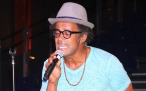 Yannick Noah. <br>En résidence d'artiste à l'Etang-Salé