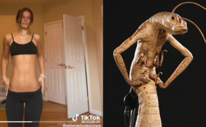 Cette TikTokeuse est comparée à un alien
