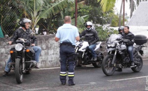 Rallye Moto de la Gendarmerie <br>70 participants au Tampon