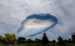Le trou de Virga stupéfie les Australiens