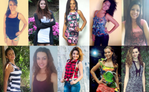 Miss Saint-Joseph 2014 <br>Les 10 candidates du Sud Sauvage