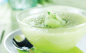 Soupe aux melons <br>Minceur-Rétention d'eau-Digestion-Fatigue