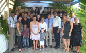 50 ans de mariage <br>Les époux Judith <br>et les époux Toupin ont fêté ça!