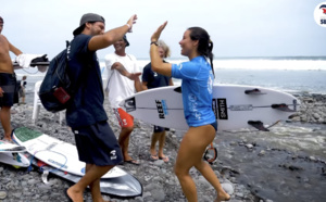 La Réunionnaise Johanne Defay en bronze aux mondiaux de surf