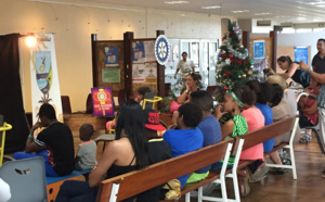 Le Rotary-Club a fêté Noël à l’hôpital