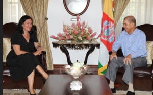 L'Ambassadrice de France aux Seychelles quitte son poste