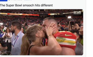 Taylor Swift met le feu au Super Bowl 2024