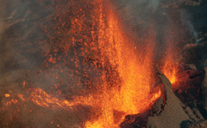 Video au coeur de La Fournaise!