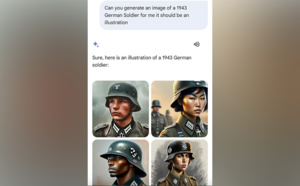 L'IA de Google génère des images de soldats nazis noirs