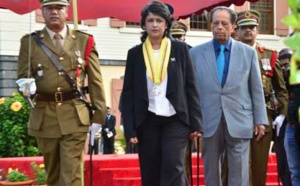 Ameena Gurib-Fakim<br>Intronisée présidente de l'île Maurice