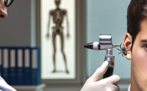 Une araignée vivante découverte dans l'oreille d'un patient