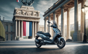 L'emblématique scooter de François Hollande vendu aux enchères
