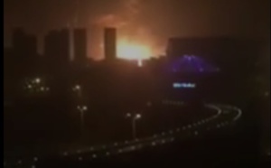 Une explosion gigantesque en Chine