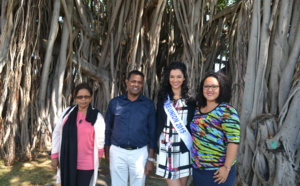 Concours du plus bel arbre de France<br>Miss Réunion appelle à voter pour le banian du Port