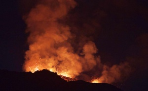 Samedi soir au volcan...