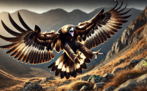 Une fillette de 20 mois attaquée par un aigle royal