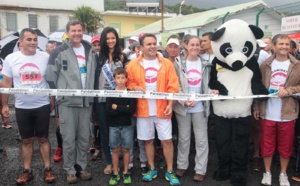 Pandathlon à Saint-Philippe<br>2 000 marcheurs pour La Réunion et pour la planète!<br />