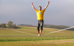 Le record incroyable de deux Français sur une slackline