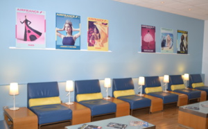 Air France à Roland Garros<br>Nouveau salon et nouvelles bornes
