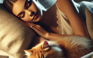 Un Français sur trois dort avec son animal