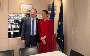 Rencontre de La Présidente de Région avec le ministre de la Santé