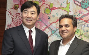 L'ambassadeur de Chine en France en visite