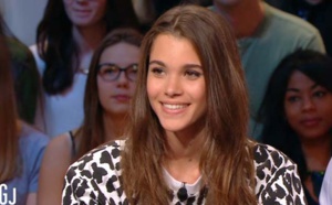 Pauline Hoarau au Grand Journal de Canal+ hier soir<br>Au Top!
