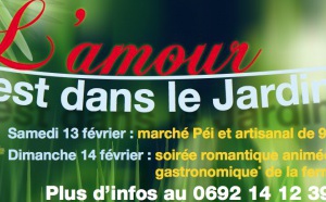 Week-end de la Saint-Valentin au Jardin de l’Etat