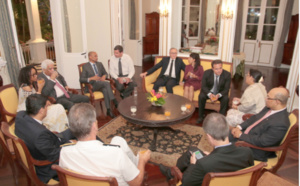 Clôture du Conseil des Ministres de l'Océan Indien