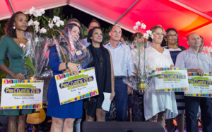 Prix Célimène à la Villa du Département<br>Anne Béguin, Marine Kerbidy, Gladys Louis et Adelaide Grondin récompensées