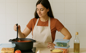 Batch cooking : l’art de cuisiner une fois pour toute la semaine