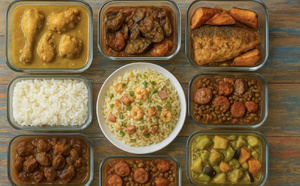 Batch cooking péi : une semaine de saveurs créoles bien organisée