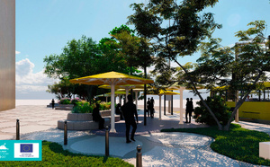 RN1 – Aménagements de la gare routière de Saint-Paul