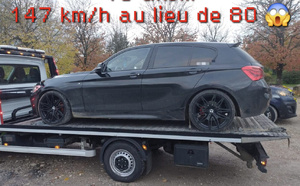 A 16 ans, en conduite accompagnée, il est flashé à 147 km/h