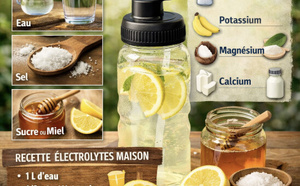 Fabriquer soi-même ses électrolytes pour le sport : simple, naturel et économique