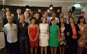 Remise de médailles à 20 salariés d'Orange