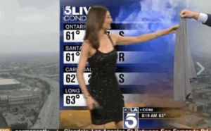 Une Miss Météo priée de se rhabiller en plein direct!