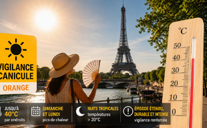 Canicule : la France suffoque sous une chaleur exceptionnelle