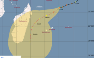 La dépression tropicale Abela devrait éviter la Réunion