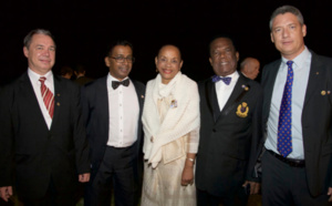 Rotary Club Etang-Salé<br>Passation de collier et anniversaire