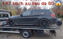 A 16 ans, en conduite accompagnée, il est flashé à 147 km/h