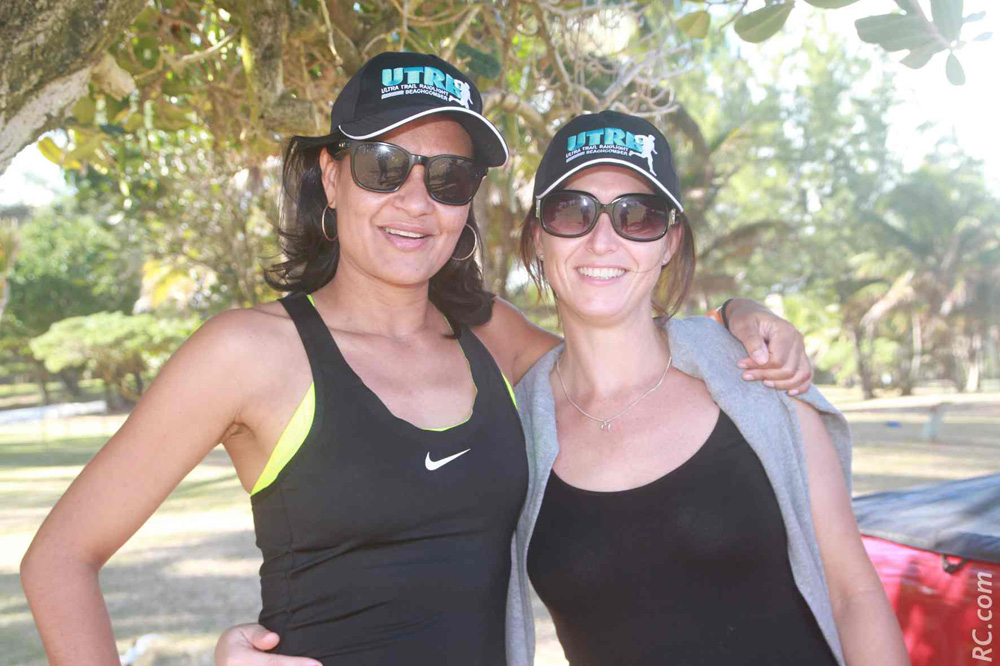 Arianne Bellepeau, responsable de la communication des événements Beachcomber et Vanessa, membre de l'organisation.